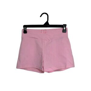Girls Only Pink Stretch Shorts | Back Zipper | Size Small | Cute & Comfy